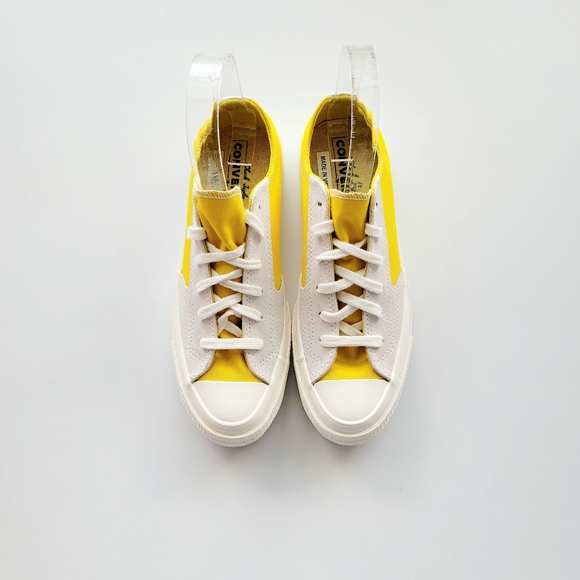 Converse Chuck 70 Ox Speed Yellow Egret Unisex Sneaker Women's 7 - Picture 3 of 6